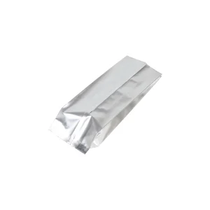 8oz stock silver side gusset coffee bags with valve