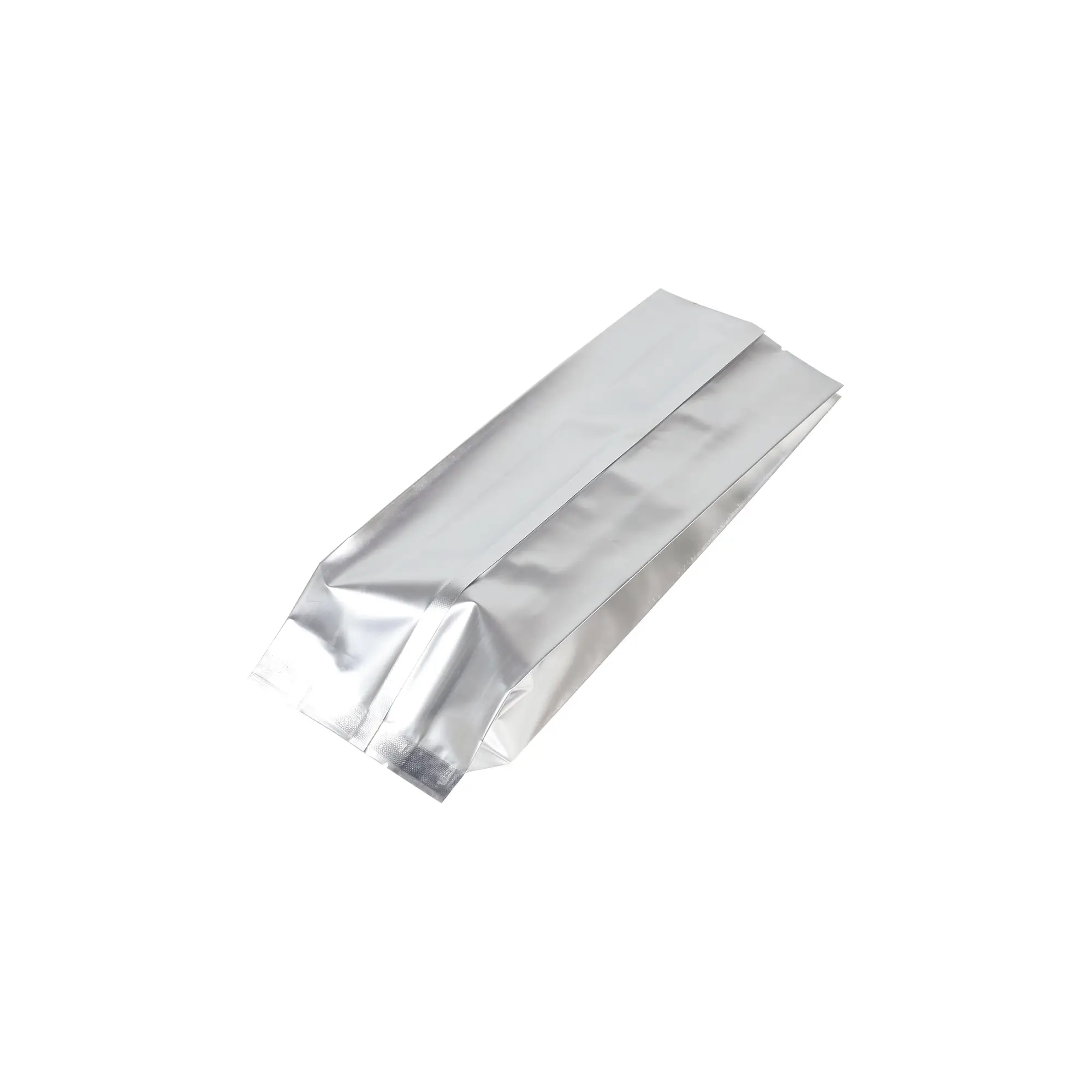 8oz stock silver side gusset coffee bags with valve