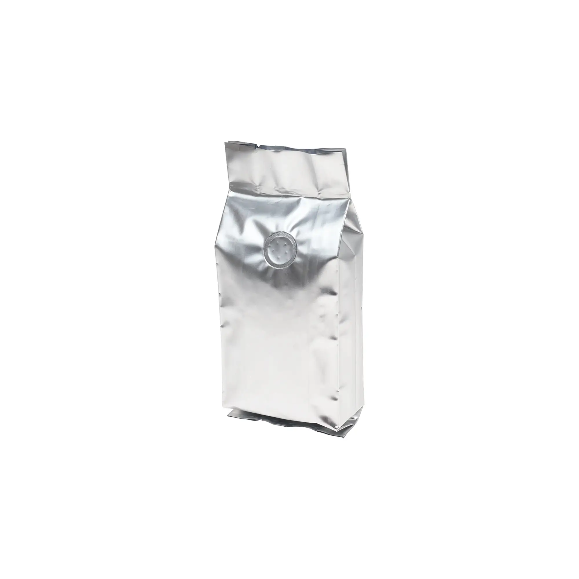 8oz stock silver side gusset coffee bags