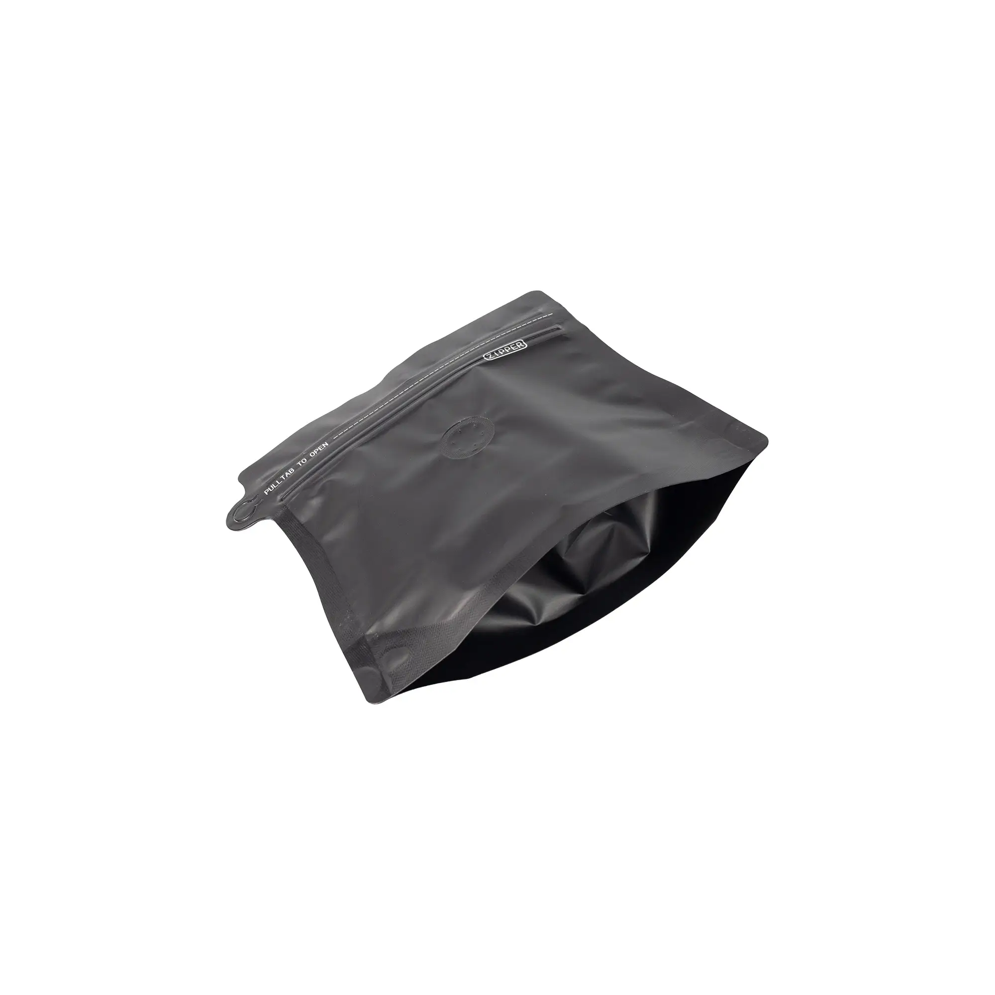 black 100g-4oz coffee beans bag wholesale