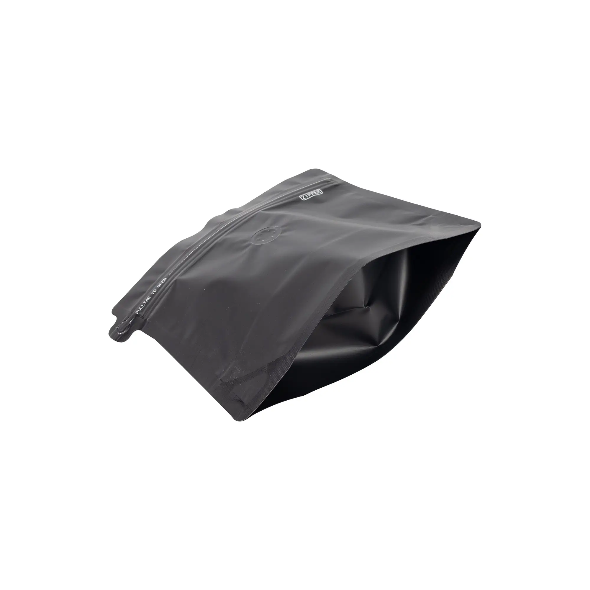 black 8oz coffee beans bag wholesale