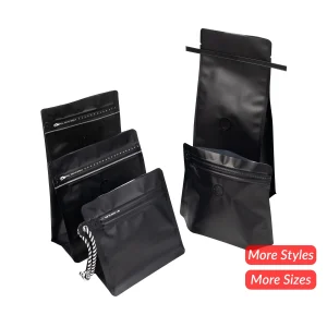 Black Coffee Bags