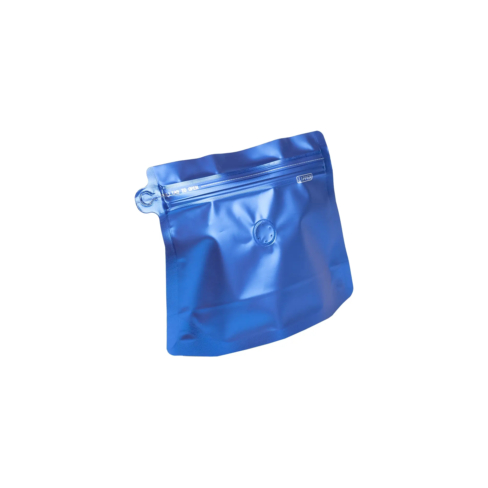 blue 5oz coffee bean bags wholesale