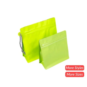 Light Green Coffee Bags