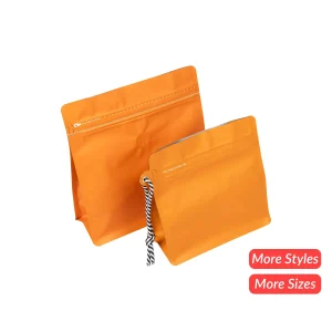 Orange Coffee Bags