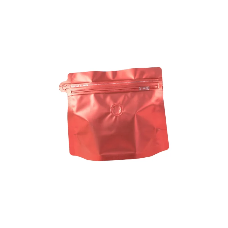 800Pcs Red 5oz Degassing Valve Bulk Coffee Bags Wholesale red 5oz coffee bean bag wholesale