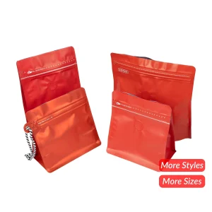 Red Coffee Bags