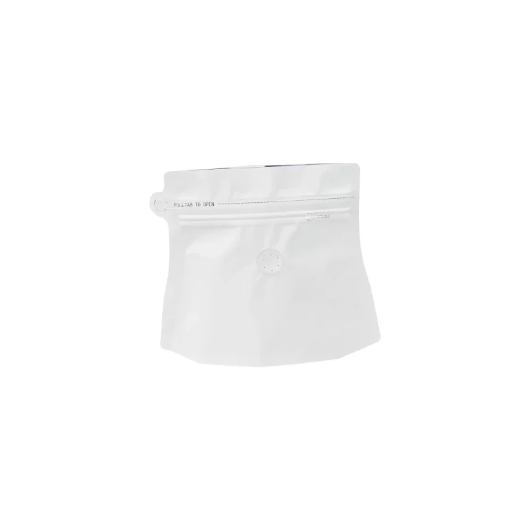 900Pcs White 100g-4oz Degassing Valve Coffee Bags Wholesale white 100g-4oz coffee bean bag wholesale