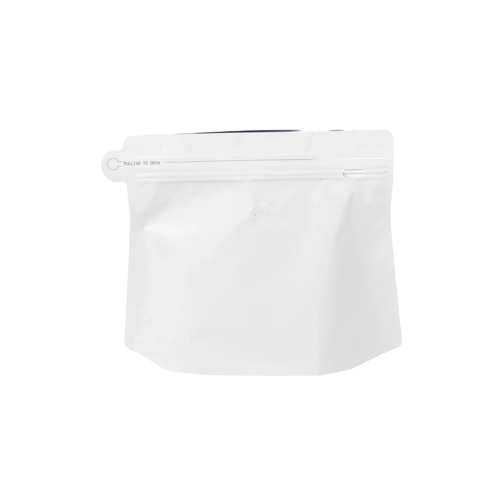 white 1lb coffee bean bag wholesale