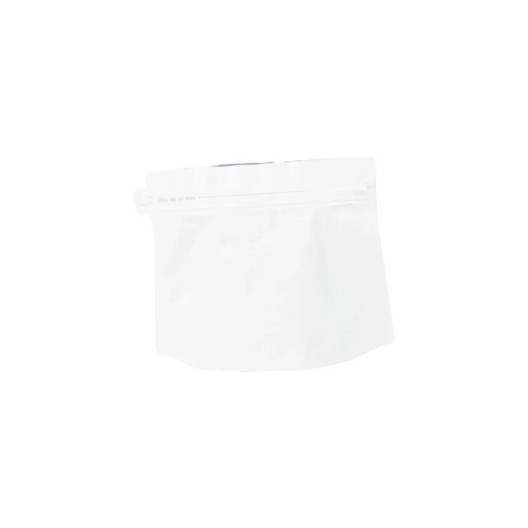 600Pcs White 8oz Degassing Valve Coffee Bean Packaging Bags Wholesale white 8oz coffee bean bag wholesale