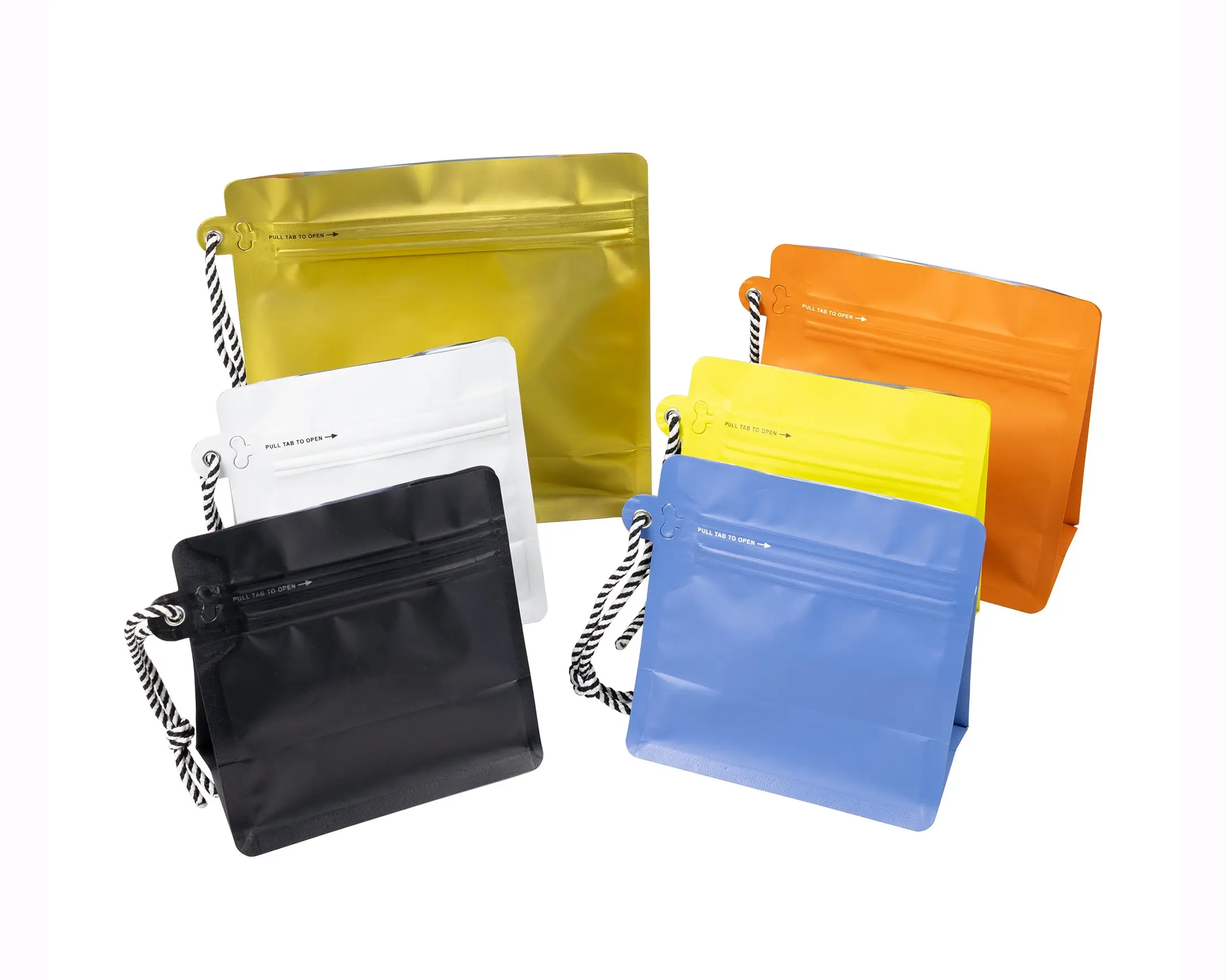 wholesale coffee bags with ropes