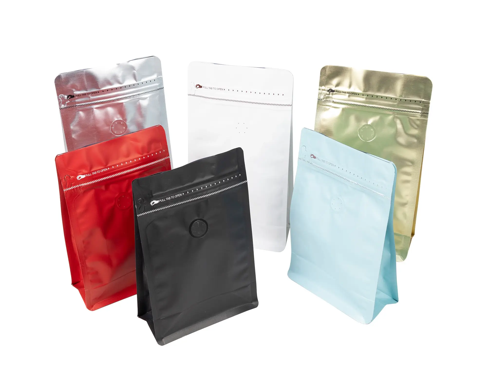 wholesale flat bottom coffee bags